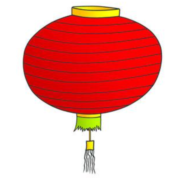 Chinese lantern craft año nuevo lunar
